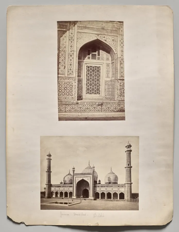Untitled (Jama Masjid, Delhi), by Unknown, 1874