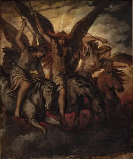 Valkyries, by Unknown
