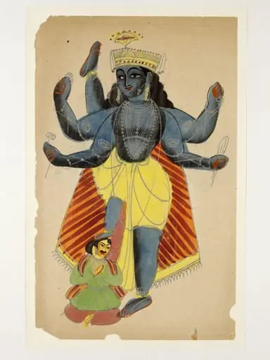 Vamana and Bali, by Unknown