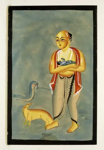 Vasudeva and Krishna, by Unknown