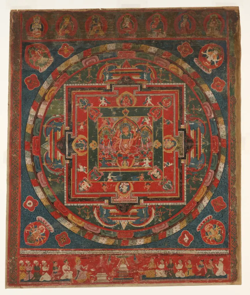 Vasudhara Mandala, by Unknown