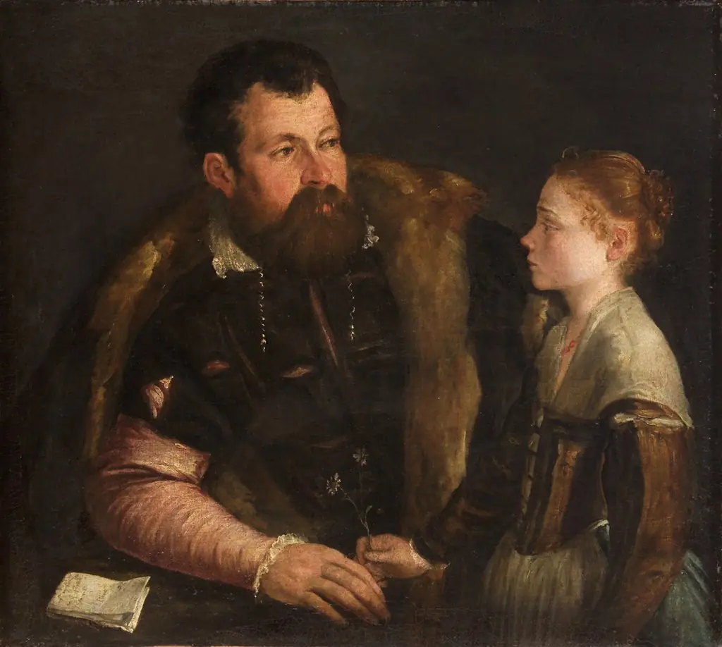 Vater und Tochter, by Unknown
