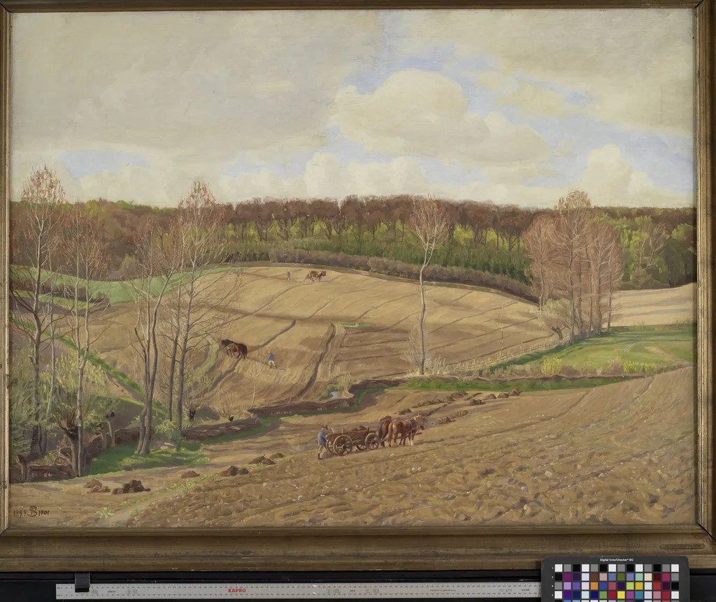 Ved forårstid, by Unknown, 1901