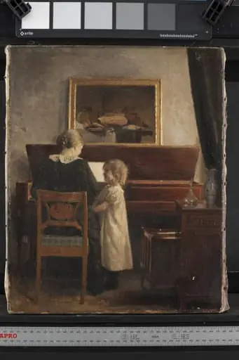 Ved klaveret, by Unknown