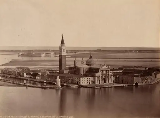 Venice - Island of San Giorgio, San Lazzaro degli Armeni, the Lido, by Unknown