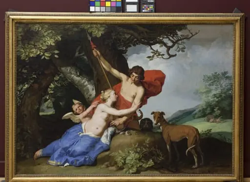 Venus and Adonis, by Unknown