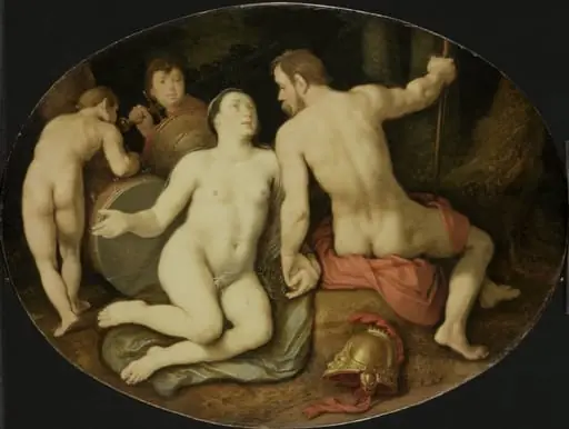 Venus and Mars, by Unknown