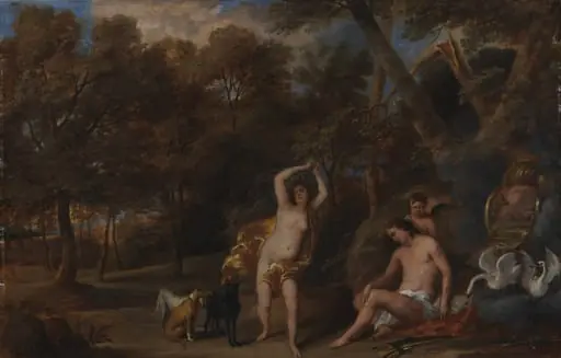 Venus Bewailing the Slain Adonis, by Unknown