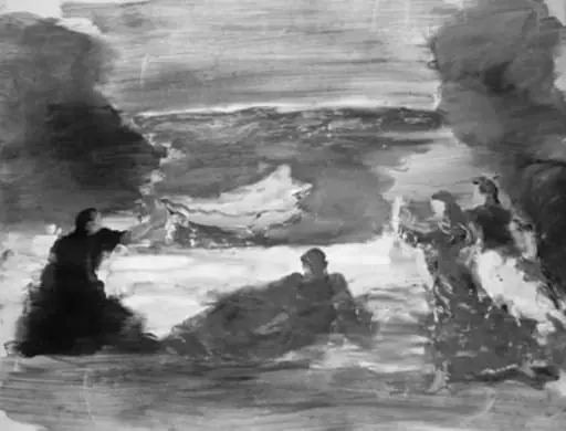 Venus' fødsel., by Unknown
