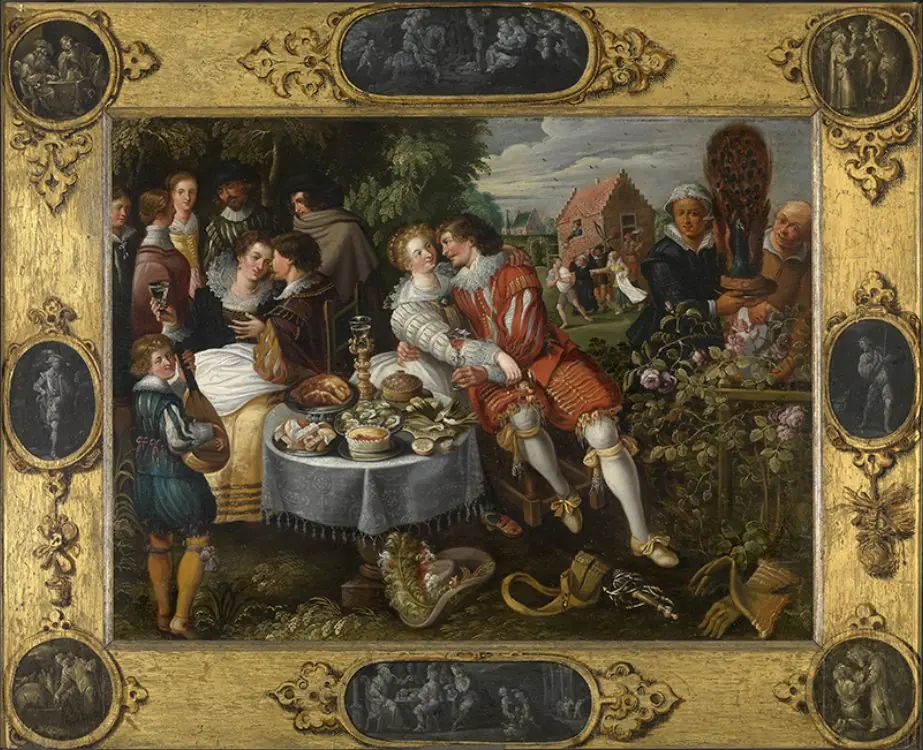 Verloren zoon, by Unknown, 1601