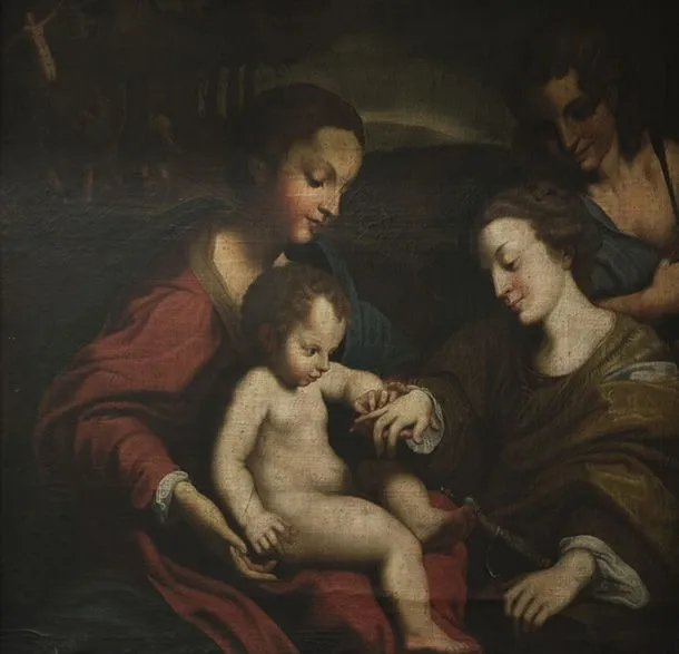 Vermählung der hl. Katharina, by Unknown, unspecified, 1511
