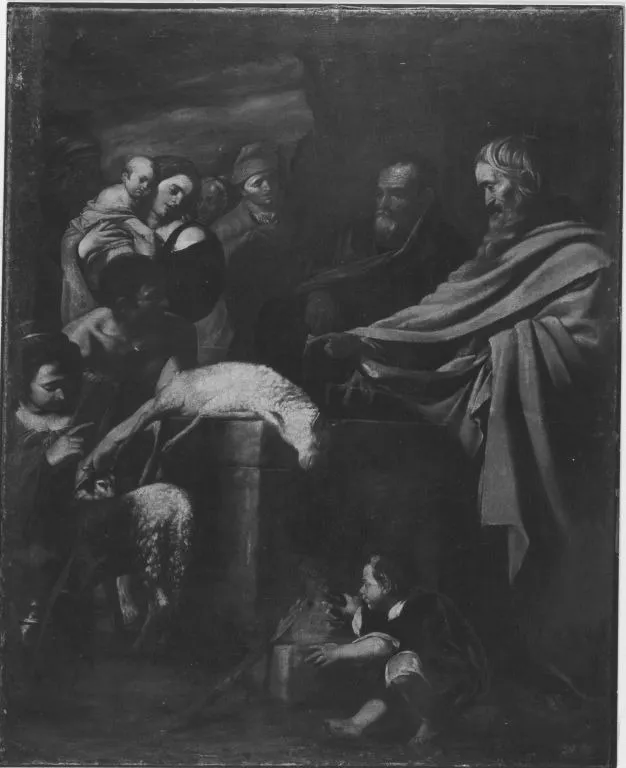 Versöhnung Jacobs (Kopie nach), by Unknown, unspecified, 1596
