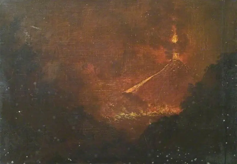 Vesuvius in Eruption, Italy, by Unknown