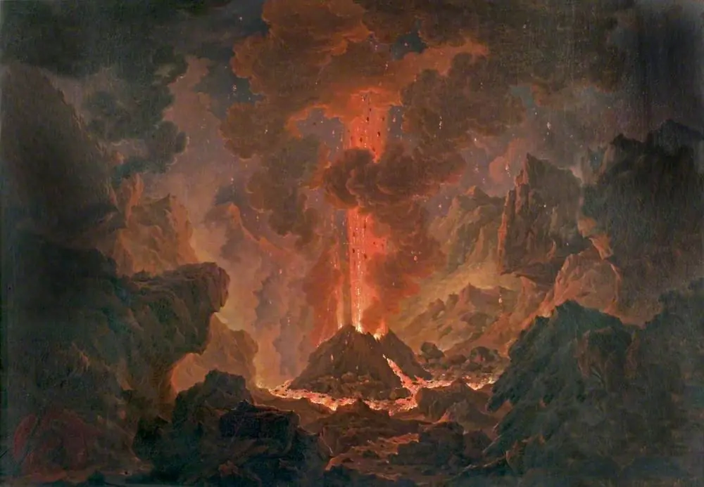 Vesuvius in Eruption, Italy, by Unknown