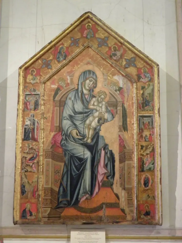 Vierge à l'enfant, by Unknown