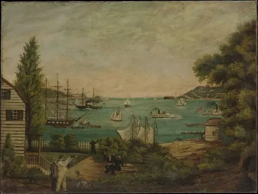 View from Staten Island, by Unknown