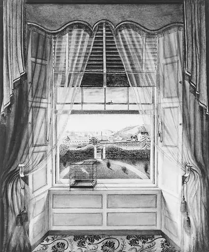 View from the House of Henry Briscoe Thomas, Baltimore, by Unknown, 1841