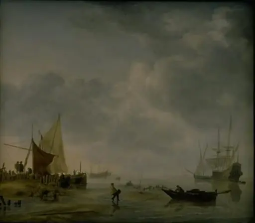 View of a Dutch Roadstead, by Unknown