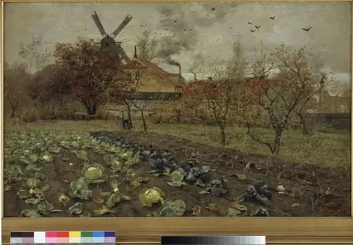 View of Amerikavej in Copenhagen, by Unknown