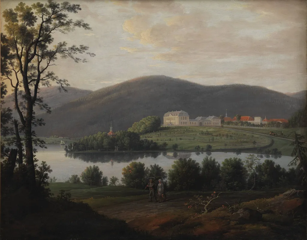 View of Bogstad in Norway, by Unknown, 1789