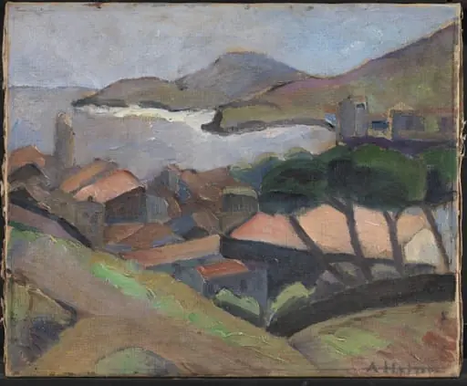 View of Collioure, by Unknown