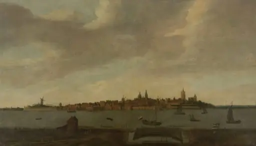 View of Heusden, by Unknown