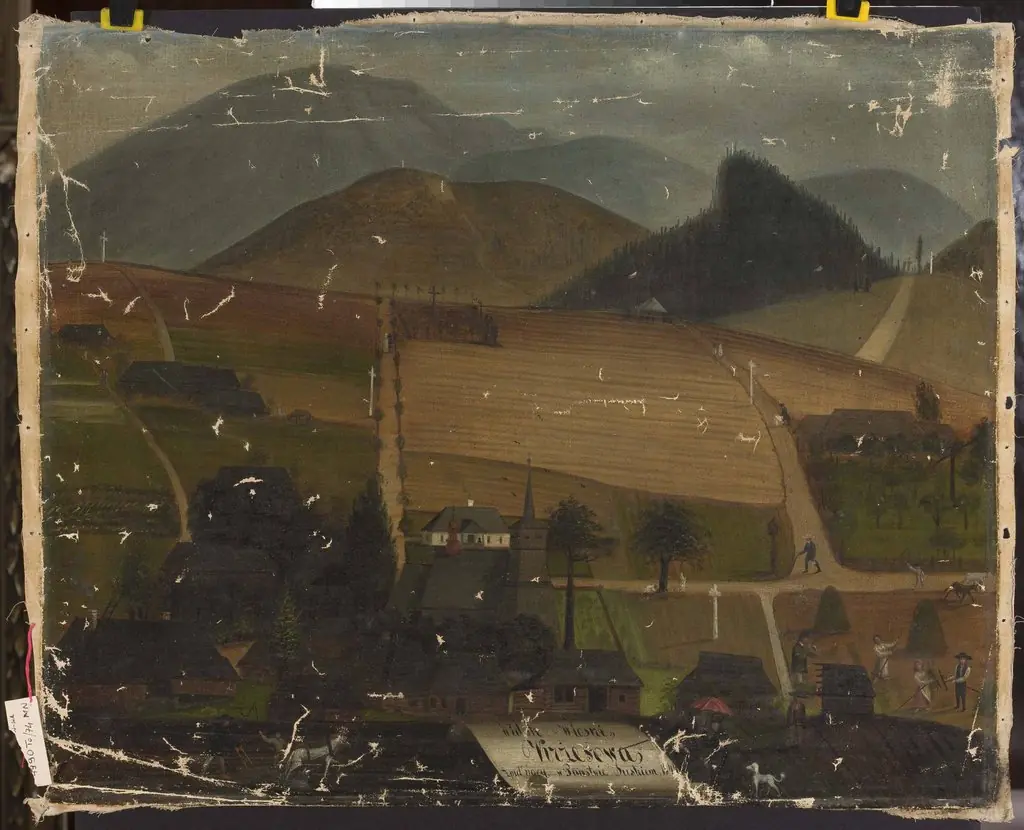 View of Krzeszów, by Unknown
