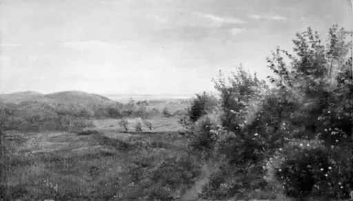 View of Mølleknap Hills, Funen, by Unknown