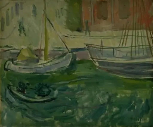 View of Nyhavn, by Unknown