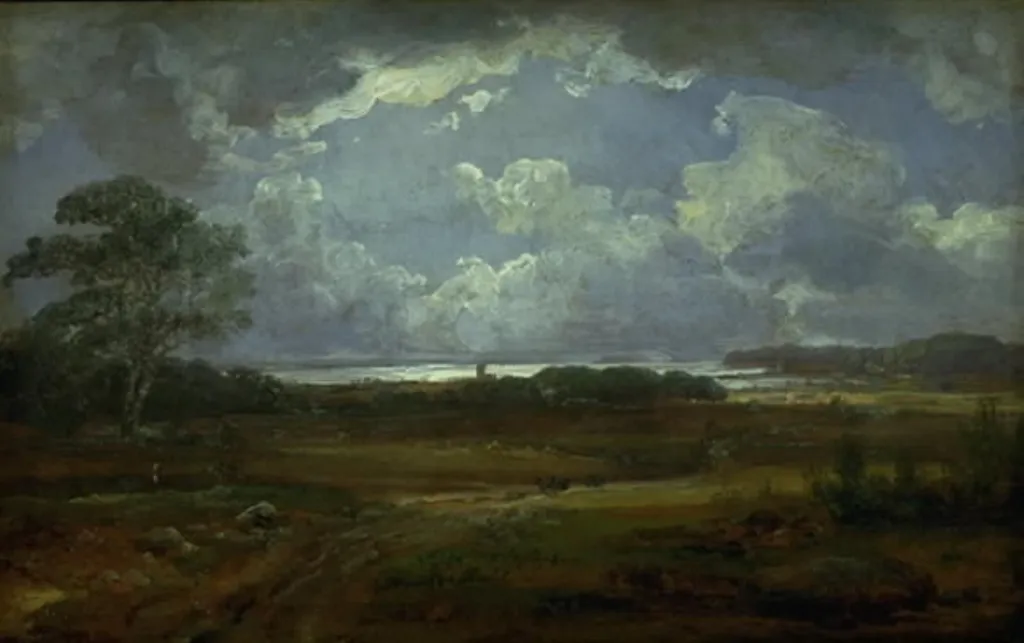 View towards Jungshoved, by Unknown, 1844