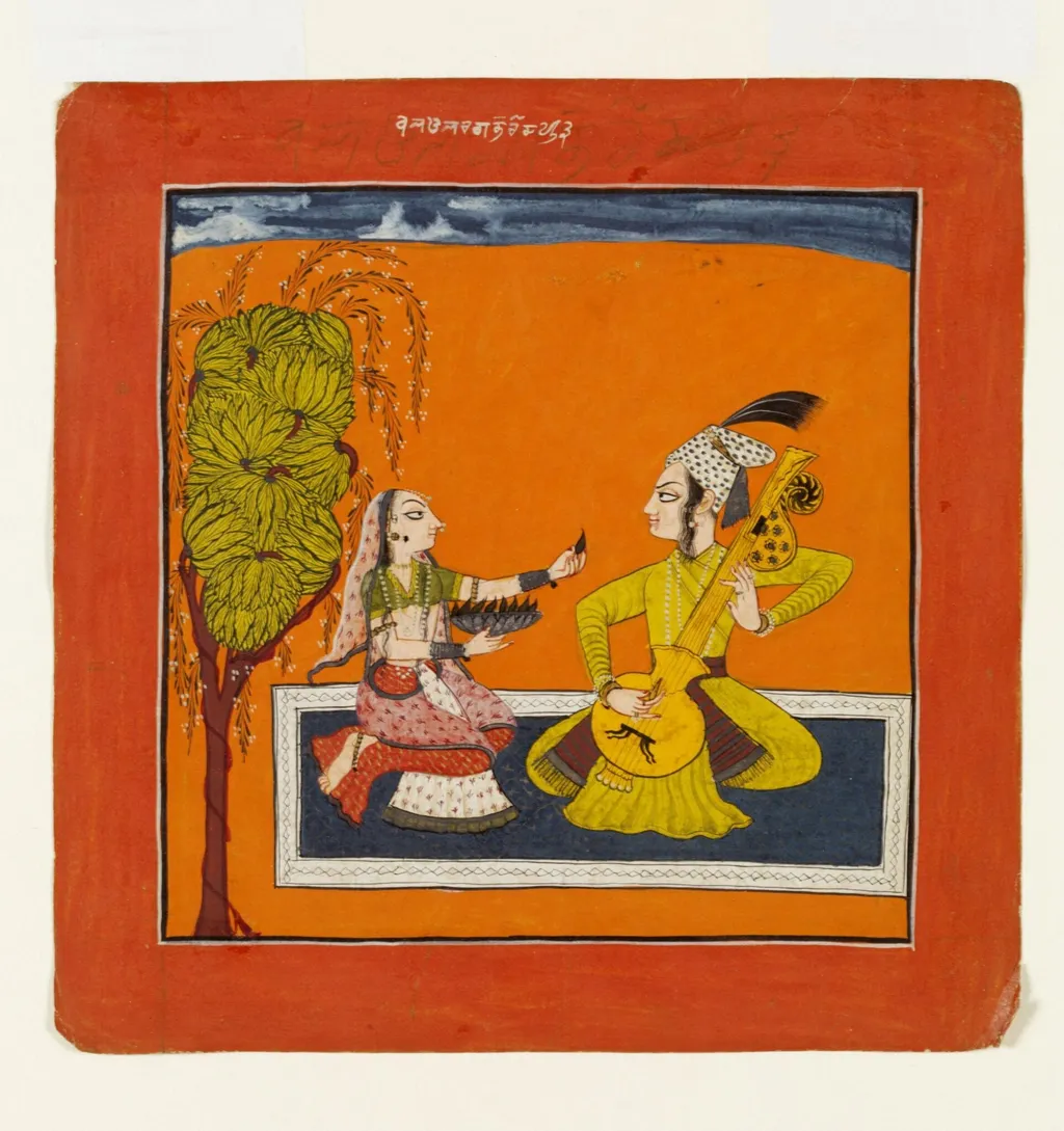 Vilaval Raga, by Unknown, paint, 1700