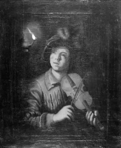 Violin Player, by Unknown