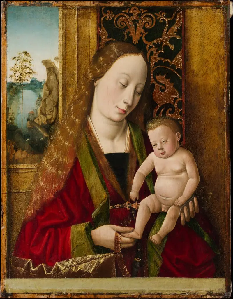 Virgin and Child, by Unknown
