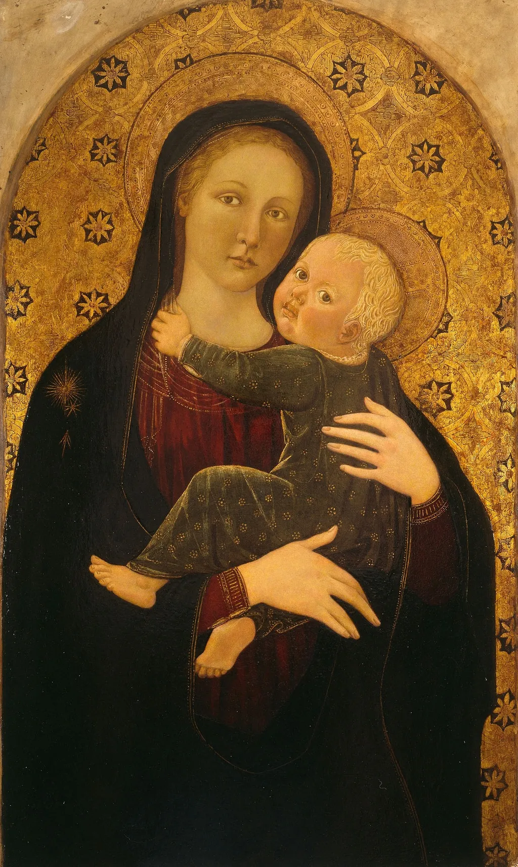 Virgin and Child, by Unknown, unspecified, 1450