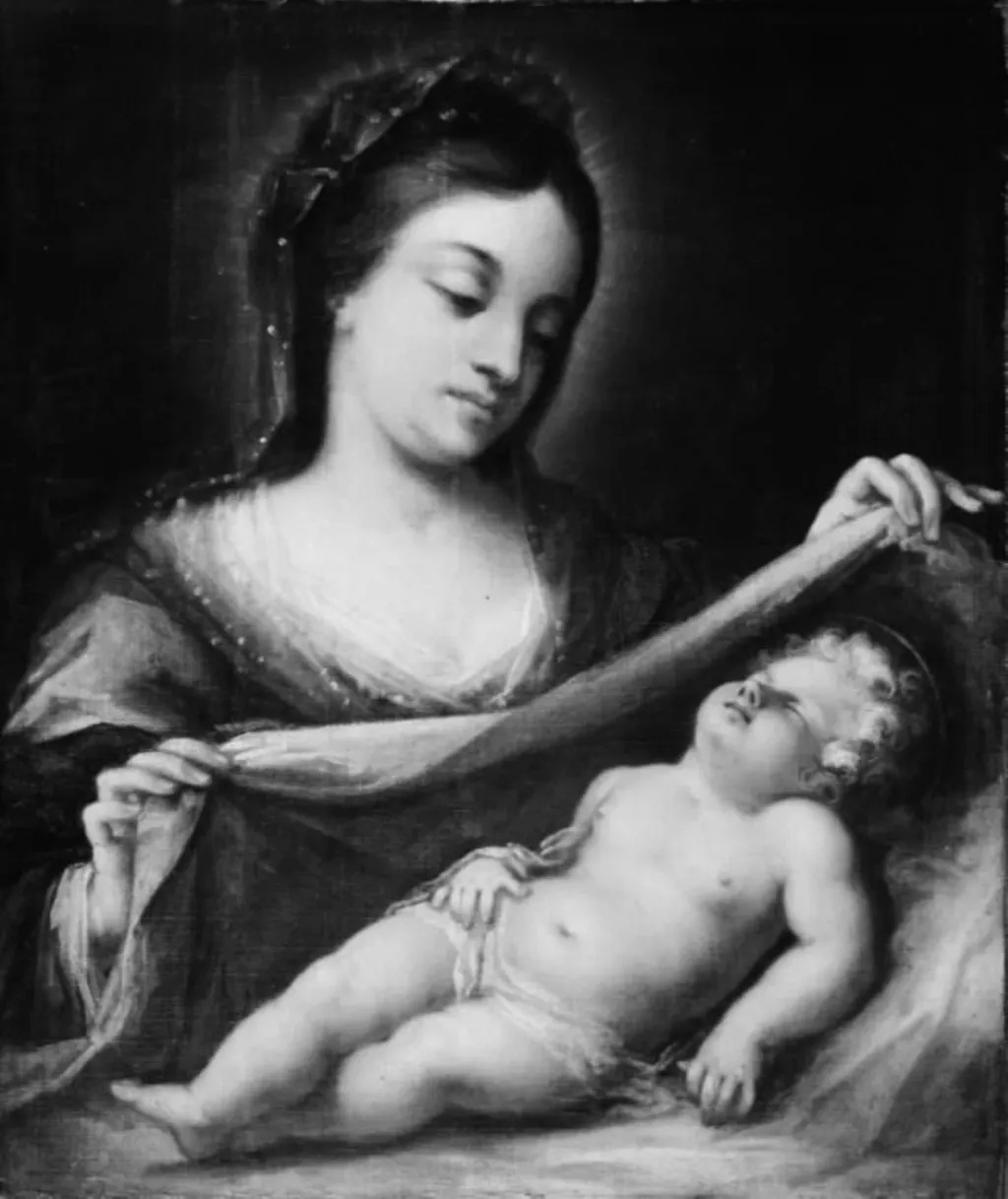 Virgin and Child, by Unknown, 1582
