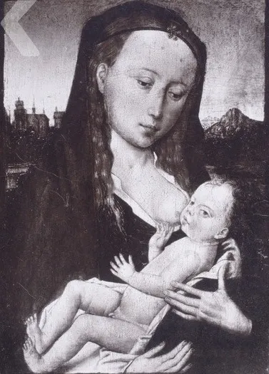 Virgin and Child, by Unknown, oil, 1490