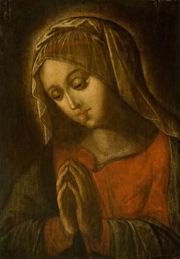 Virgin in Prayer, by Unknown