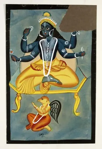 Vishnu and Garuda, by Unknown
