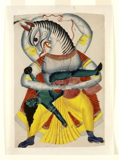 Vishnu as Narasimha, by Unknown