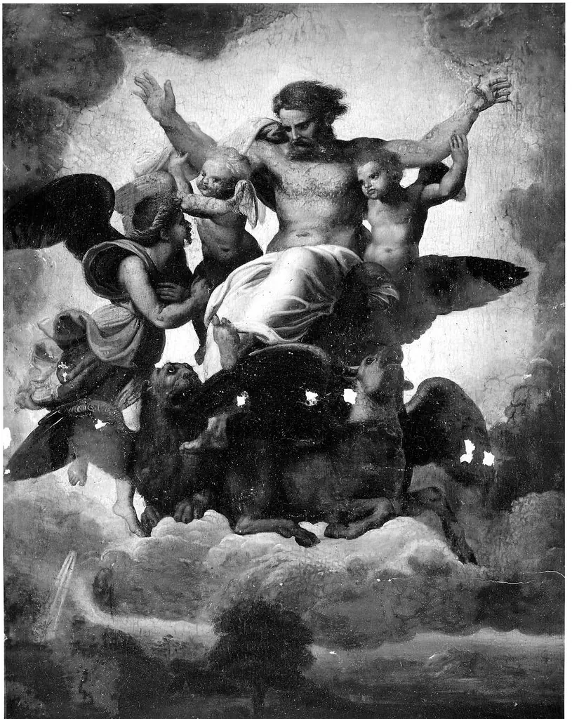 Vision of Ezekiel, by Unknown