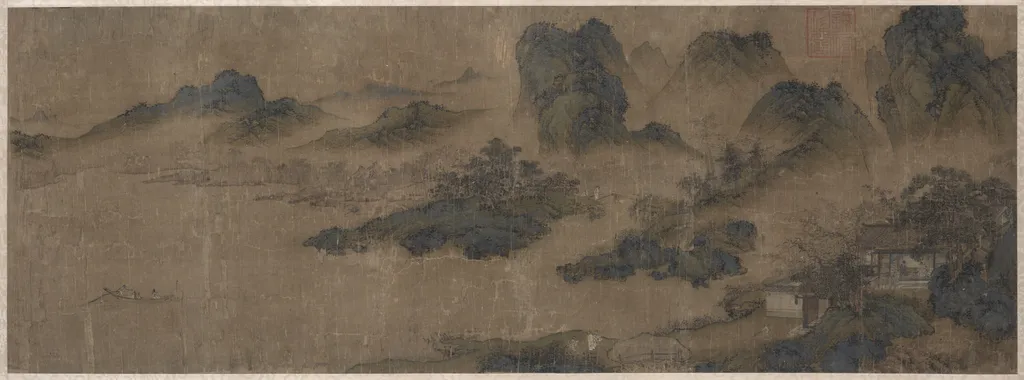 Visiting an Old Friend in the Spring Mountains, by Unknown, unspecified, 1349