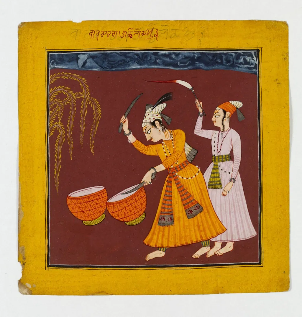 Vivacha Raga, by Unknown, paint, 1700
