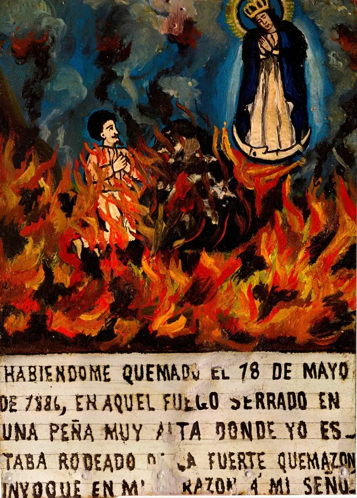 Votive offering dedicated to Our Lady of Solitude, by Unknown