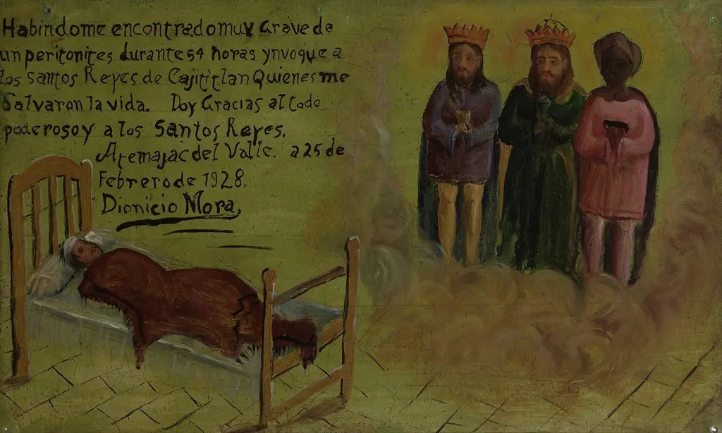 Votive offering dedicated to the Three Wisdom Kings, by Unknown