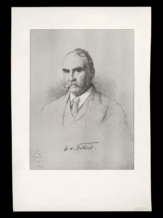 W.S. Gilbert, by Unknown, 12