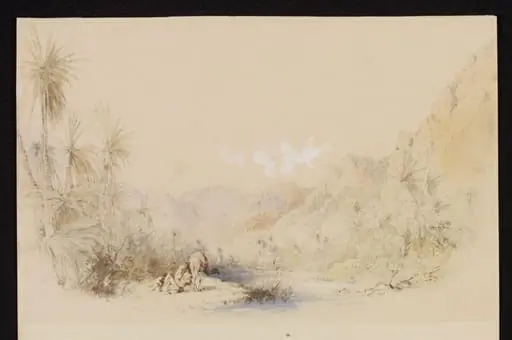 Wady Feiran, by Unknown