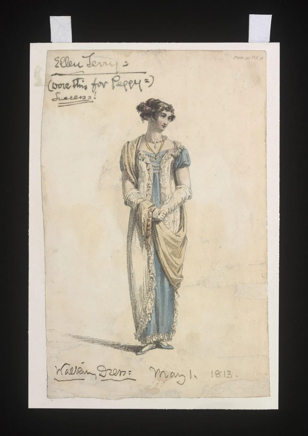 Walking Dress print, by Unknown, 1813
