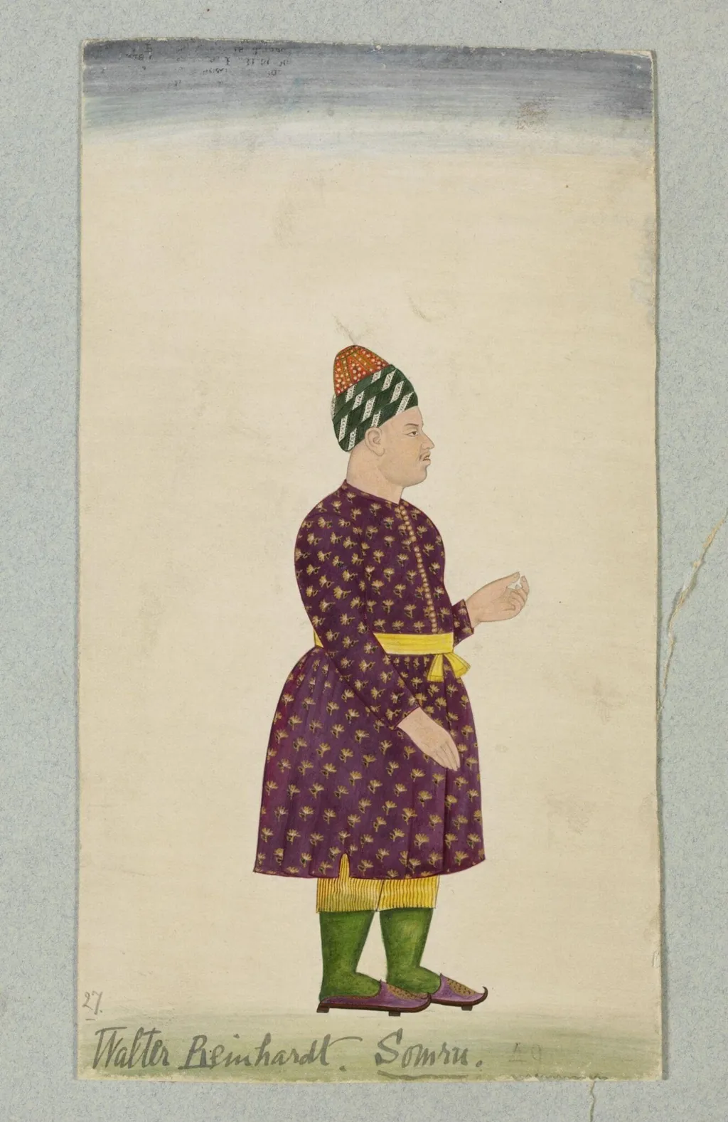 Walter Reinhardt, by Unknown, paint, 1890