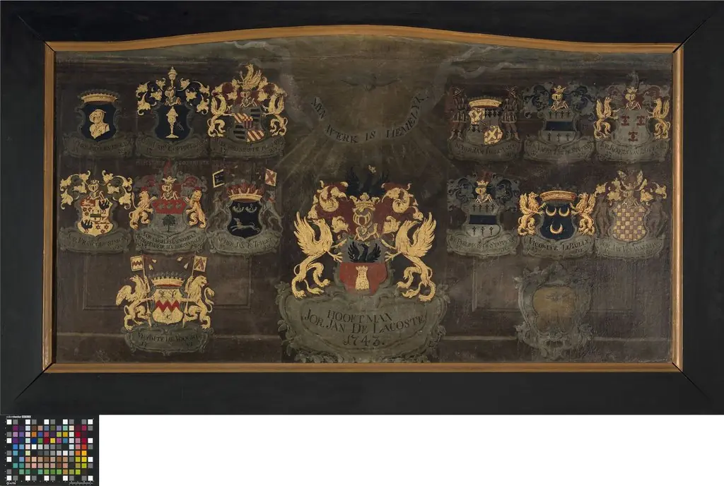 Wapenbord van de rederijkerskamer Heilige Geest, by Unknown