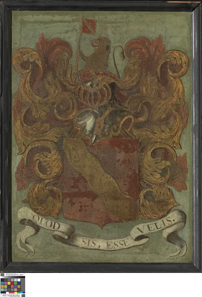 Wapenschild, by Unknown, 1701